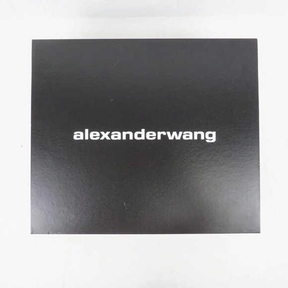 Alexander Wang Atlas Leather Lace-Up Platform Combat Rugged Boots in Black - Picture 12 of 16